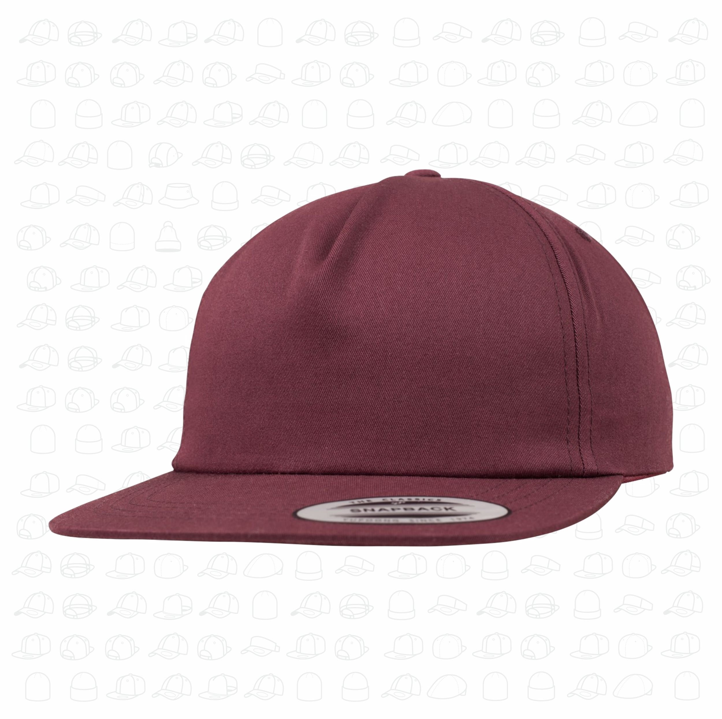 Unstructured 5 Panel Snapback — London Snapbacks